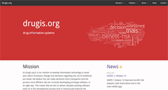 Desktop Screenshot of drugis.org